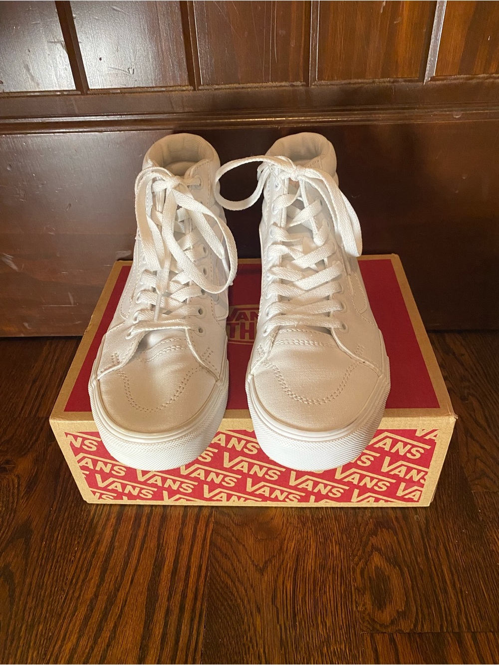 Vans Filmore Hi Tapered Women's Size 6 White High-Top Sneakers
